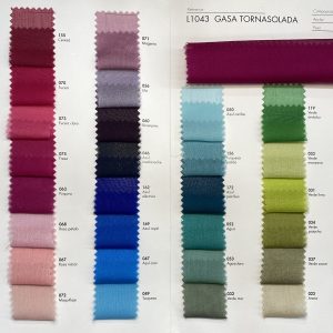 Colección Gasa Tornasolada.