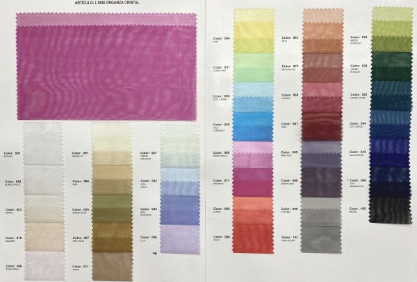 Colección de Organza Cristal