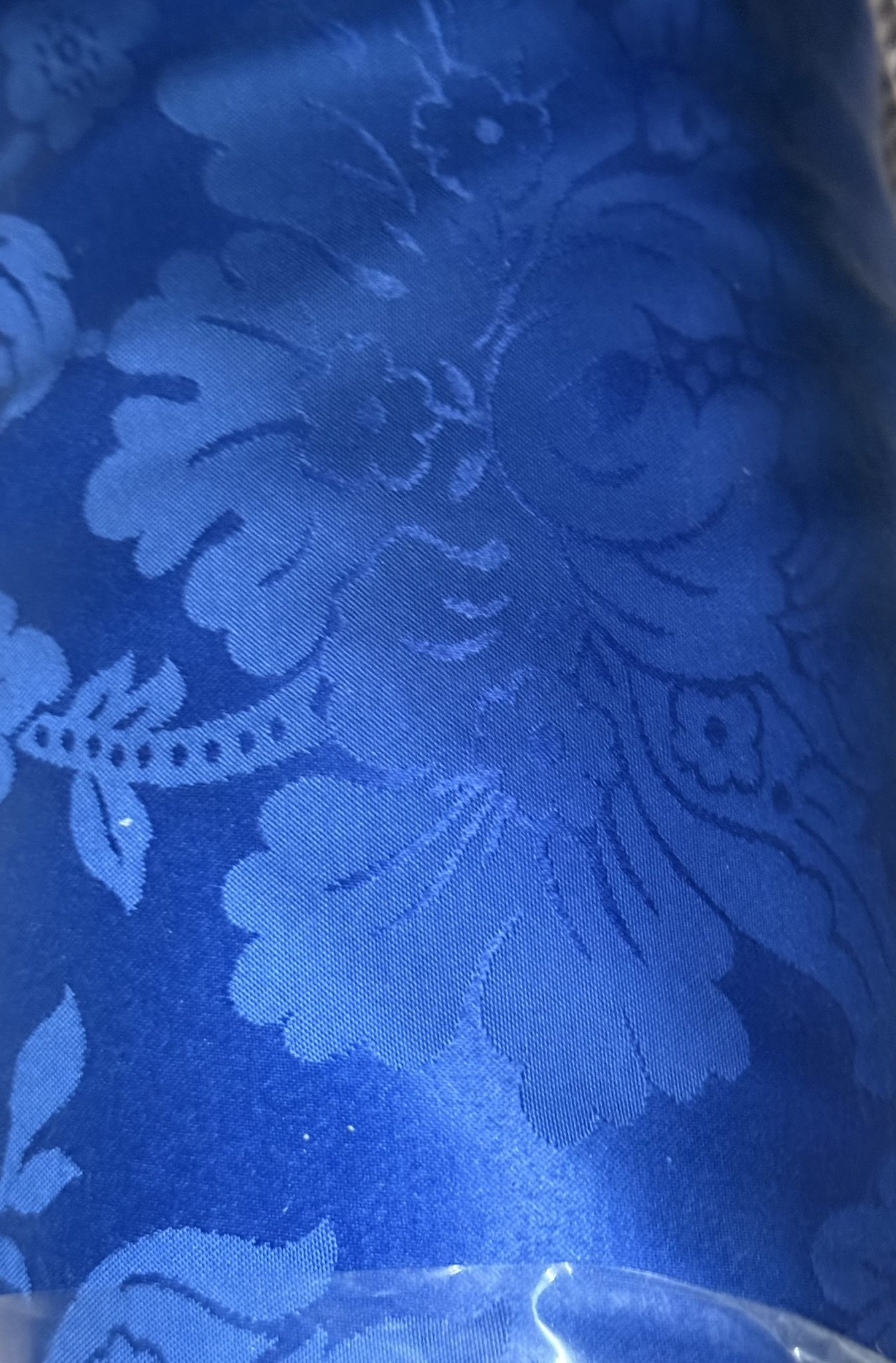 Damasco Azul Real Clásico