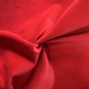Terciopelo rojo intenso