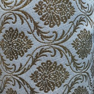 Damasco azul grisáceo