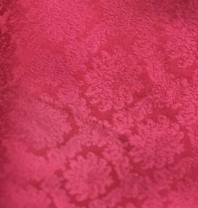 Damasco Clásico Rojo Carmesí