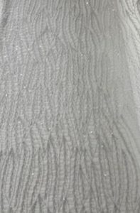 Tul Bordado “Estela” – metalizado con piedras