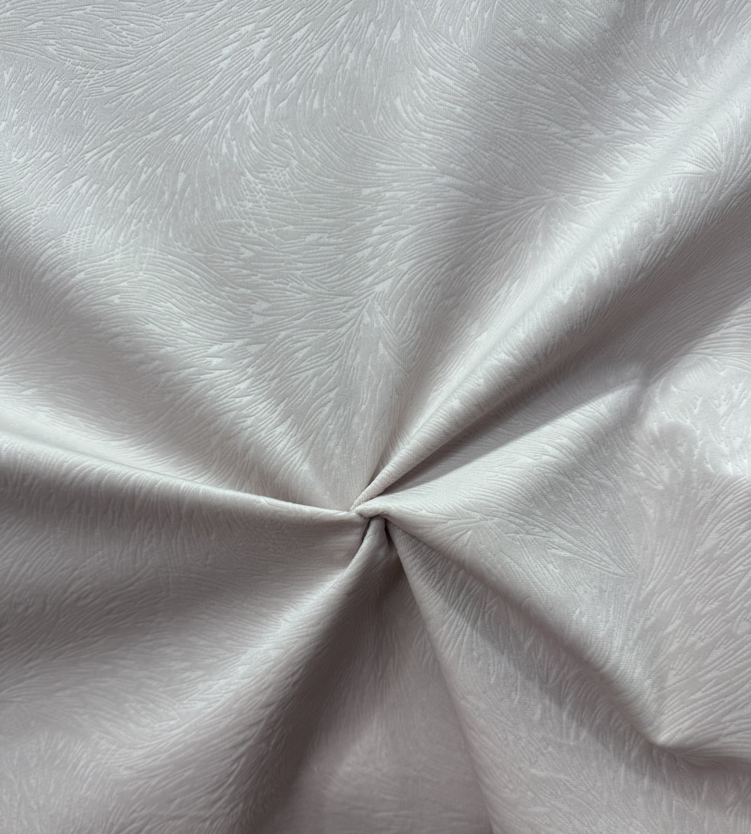 Terciopelo Jacquard Marfil Éter