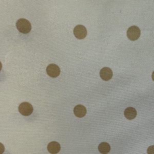 Tela de Flamenca Beige con Lunares Camel