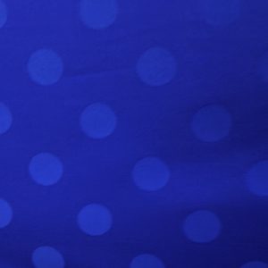 Tela de Flamenca Azul Klein con Lunares Azul Claro