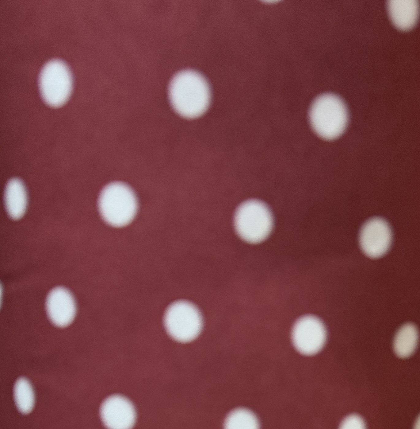 Tela de Flamenca Granate con Lunares Blancos