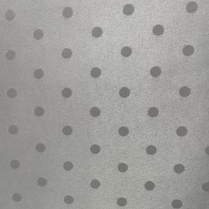 Tela de Flamenca Gris Claro con Lunares Gris Oscuro