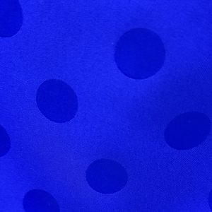 Tela de Flamenca Lunar Azul Royal