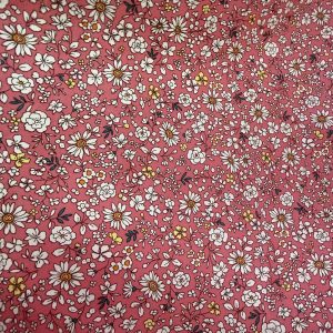 Tela de Flamenca Jardín Rosa