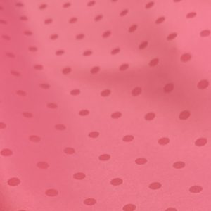 Tela de Flamenca Rosa Empolvado con Lunar Tono sobre Tono