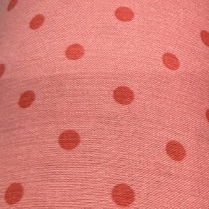 Semilino Flamenca Salmón con Lunar Teja