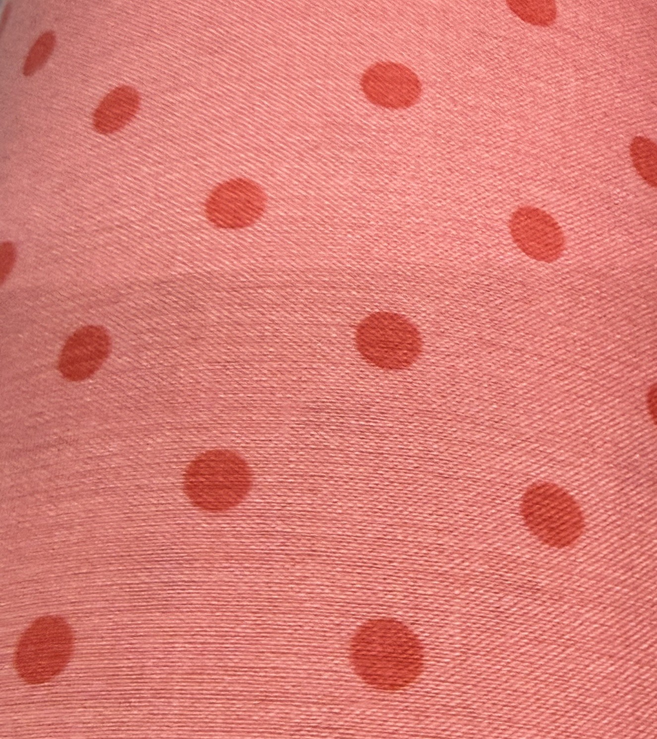 Semilino Flamenca Salmón con Lunar Teja