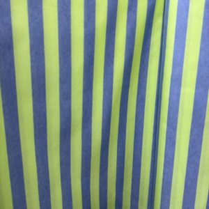 Loneta rayas verde lima y azul